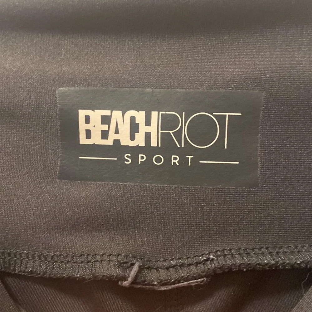 Beach Riot Sport Tori Leopard Colorblock High Rise Leggings Size XS - Picture 4 of 5